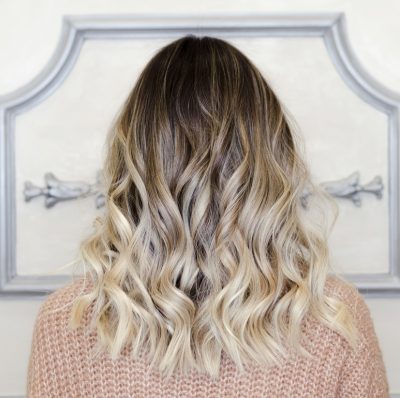 woman back blonde hair pink sweat ombre hair dye color balayage vs ombre whats the difference viviscal hair blog