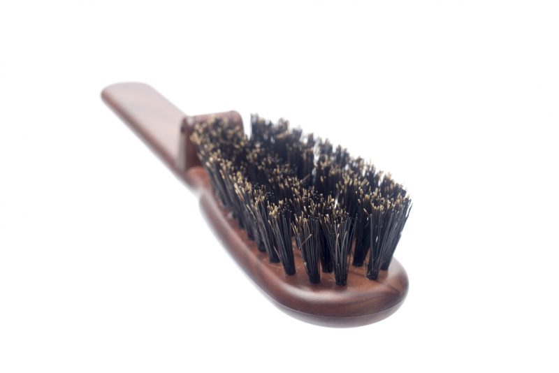 boar bristle hairbrush - one of the best hair brushes for fine hair
